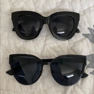 2 pairs of Quay Sunglasses 😎